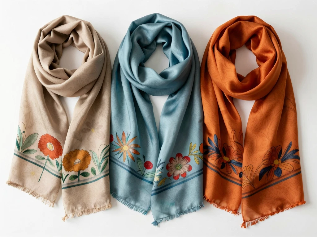 Handcrafted scarves category