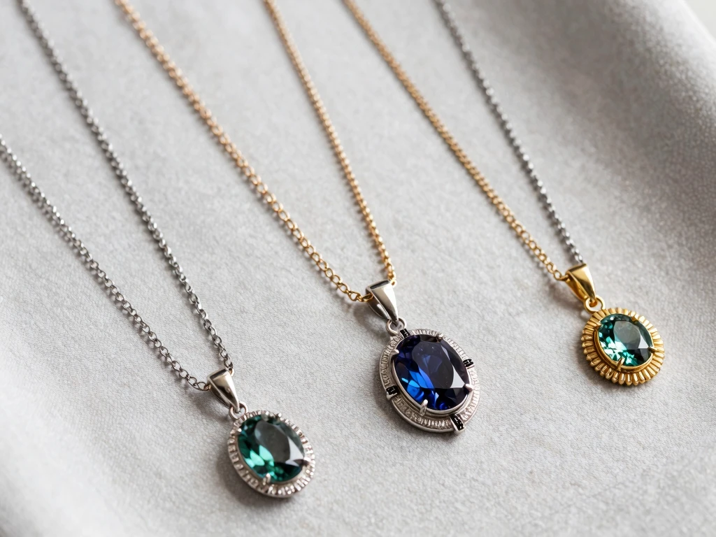 Handcrafted necklaces